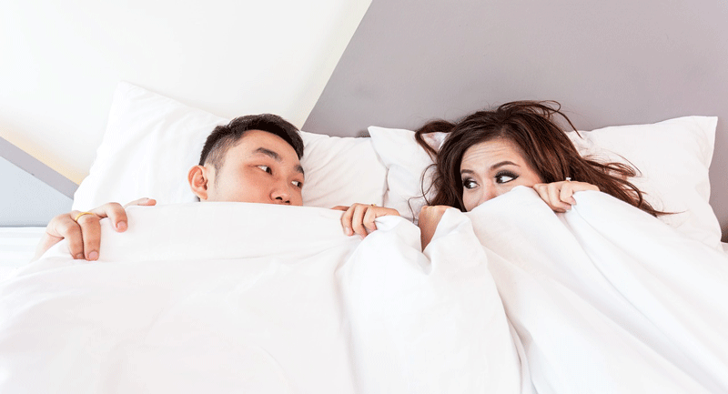 Physical signs your wife just slept with someone else